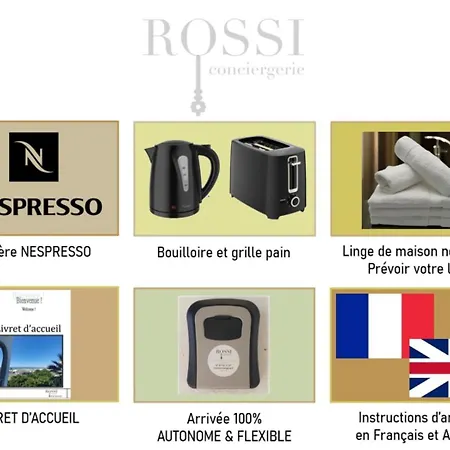La Perle Du Fidji Sur Le Port Avec Parking Privé Clim Wifi - Rossiconciergerie - Linge En Option *