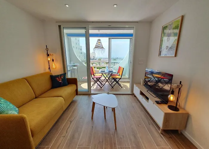 Apartamento La Perle Du Fidji Sur Le Port Avec Parking Privé Clim Wifi - Rossiconciergerie - Linge En Option