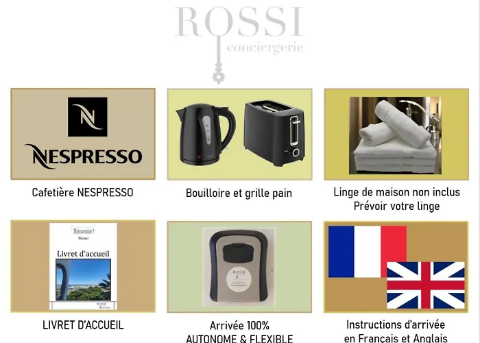 La Perle Du Fidji Sur Le Port Avec Parking Prive Clim Wifi - Rossiconciergerie - Linge En Option *